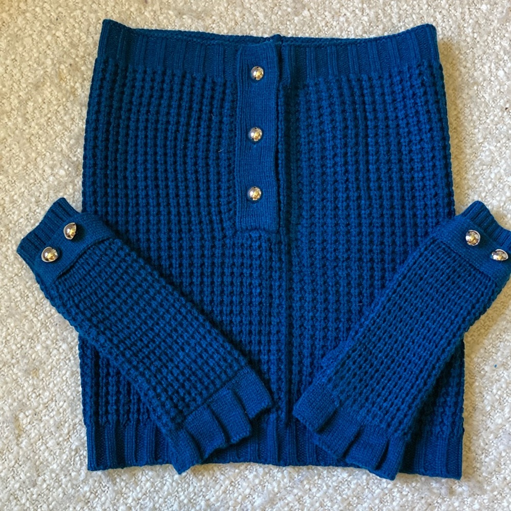 💙 NWOT New York & Company Infinity Scarf and Glove Gift Set